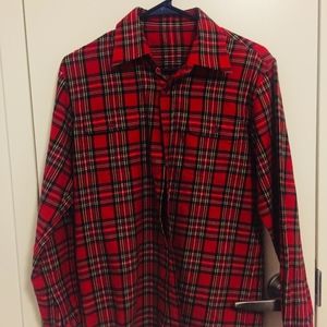 Red Plaid Button Down
